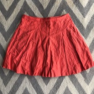 J. Crew Crinkle Godet Skirt